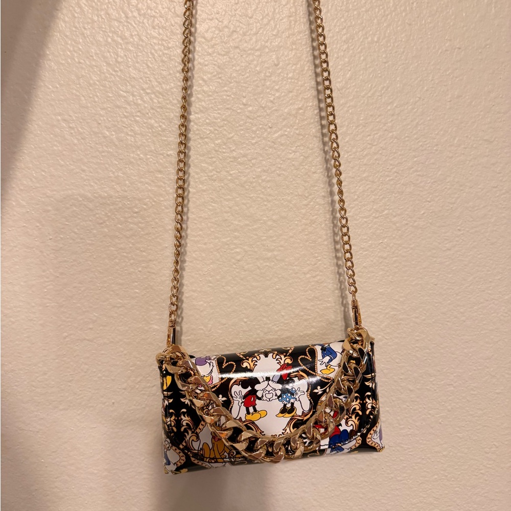 Aldo D100 beltbag Disney Character Clutch - Black, Gold, and Blue - Picture 3 of 6